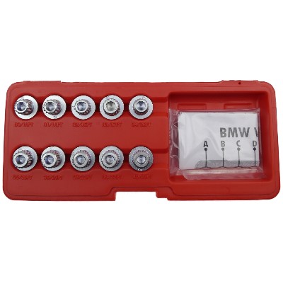 CYH-BT10<BR>BMW WHEEL SCREW LOCK SOCKET SET