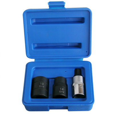 OT-179<br>3 PCS PENTAGON SOCKET & BIT SET FOR BENDIX AND LUCAS