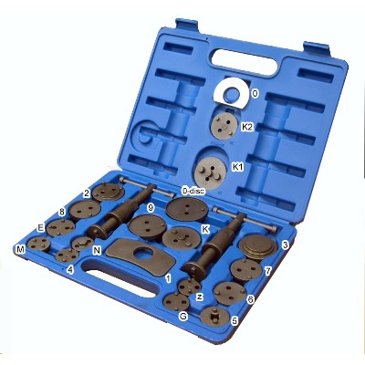 OT-237D<br>21PCS BRAKE CALIPER SERVICE SET