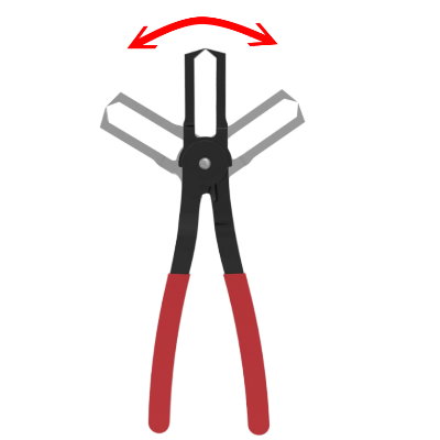 AT-226F<br><FONT COLOR=FF0000>ADJUSTABLE</FONT> PLASTIC SNAP PLIER