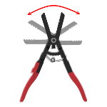 AT-225H4<br><FONT COLOR=FF0000>ADJUSTABLE</FONT> UNIVERSAL HOSE CLAMP PLIER