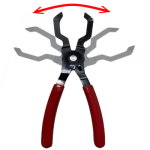 AT-225J4<br><FONT COLOR=FF0000>ADJUSTABLE</FONT> ELECTRICAL CONNECTOR PLIERS